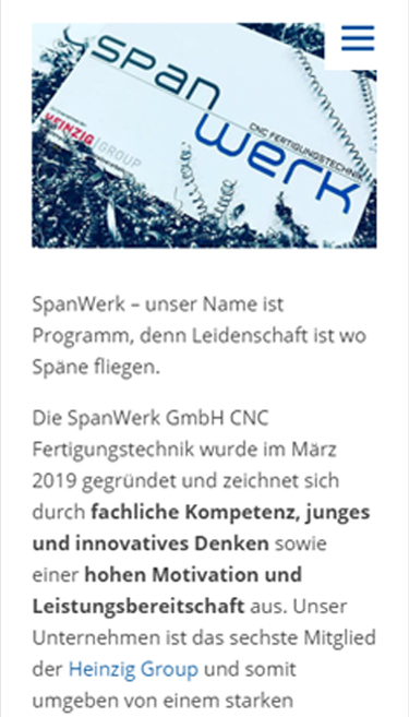 SpanWerk GmbH CNC Fertigungstechnik