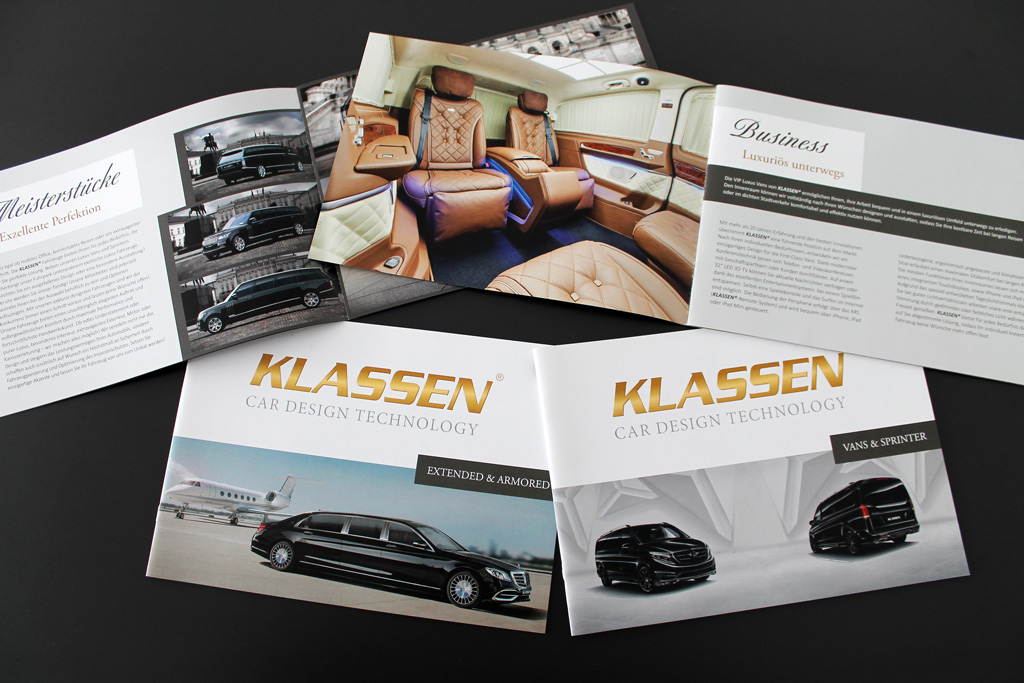 Klassen Car Design Technology – Broschüre