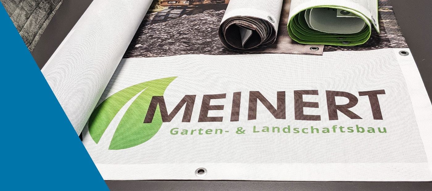 MEINERT | Garten- & Landschaftsbau – Meshbanner