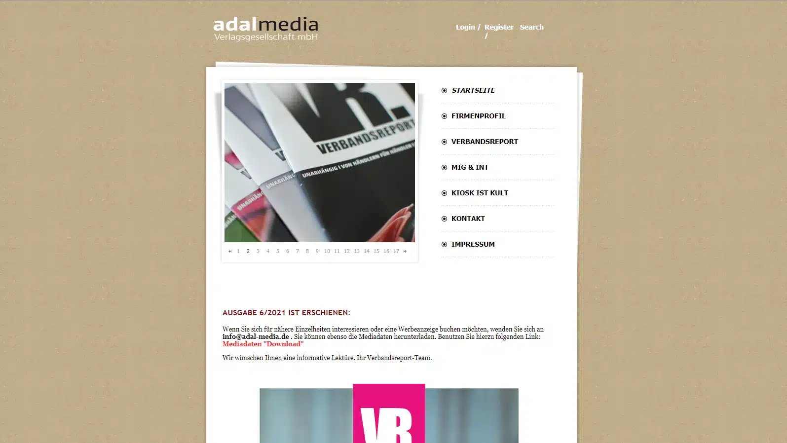 adal-media GmbH Verbandsreport