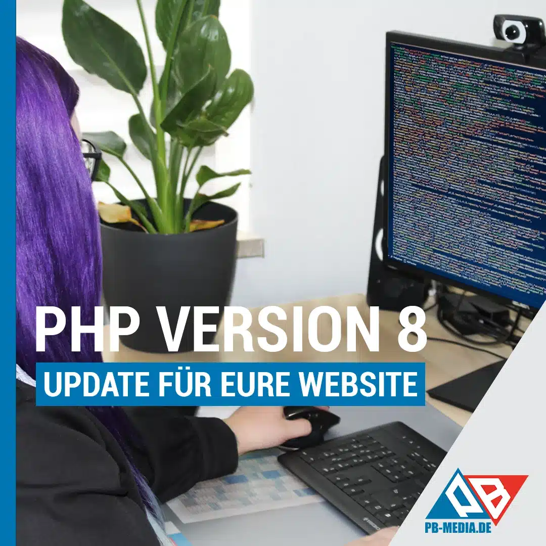 PHP Version 8 Umstellung